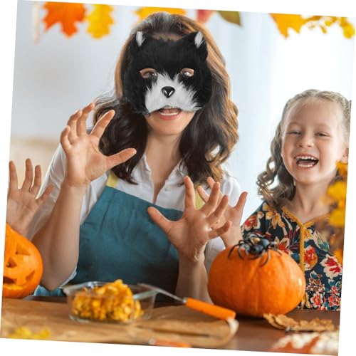 Déguisement chat complet masque et queue pour costume de fête rapide