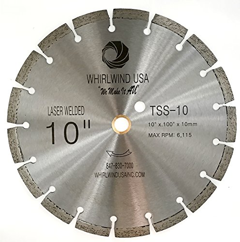 Whirlwind USA TSS 10 inch Laser Welded Dry or Wet General Purpose Standard