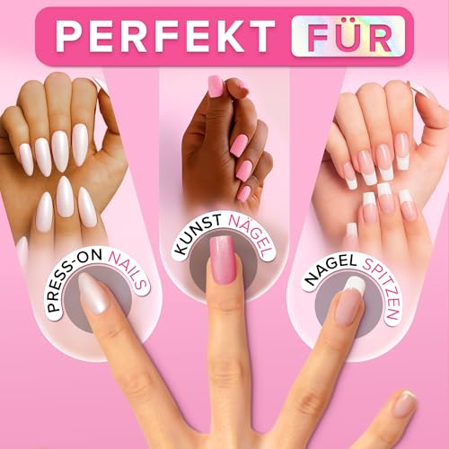 NYK1 Nagelkleber Extra Stark für Press-Ons, Nageltips & Kunstnägel | 8ml – Ansicht 3