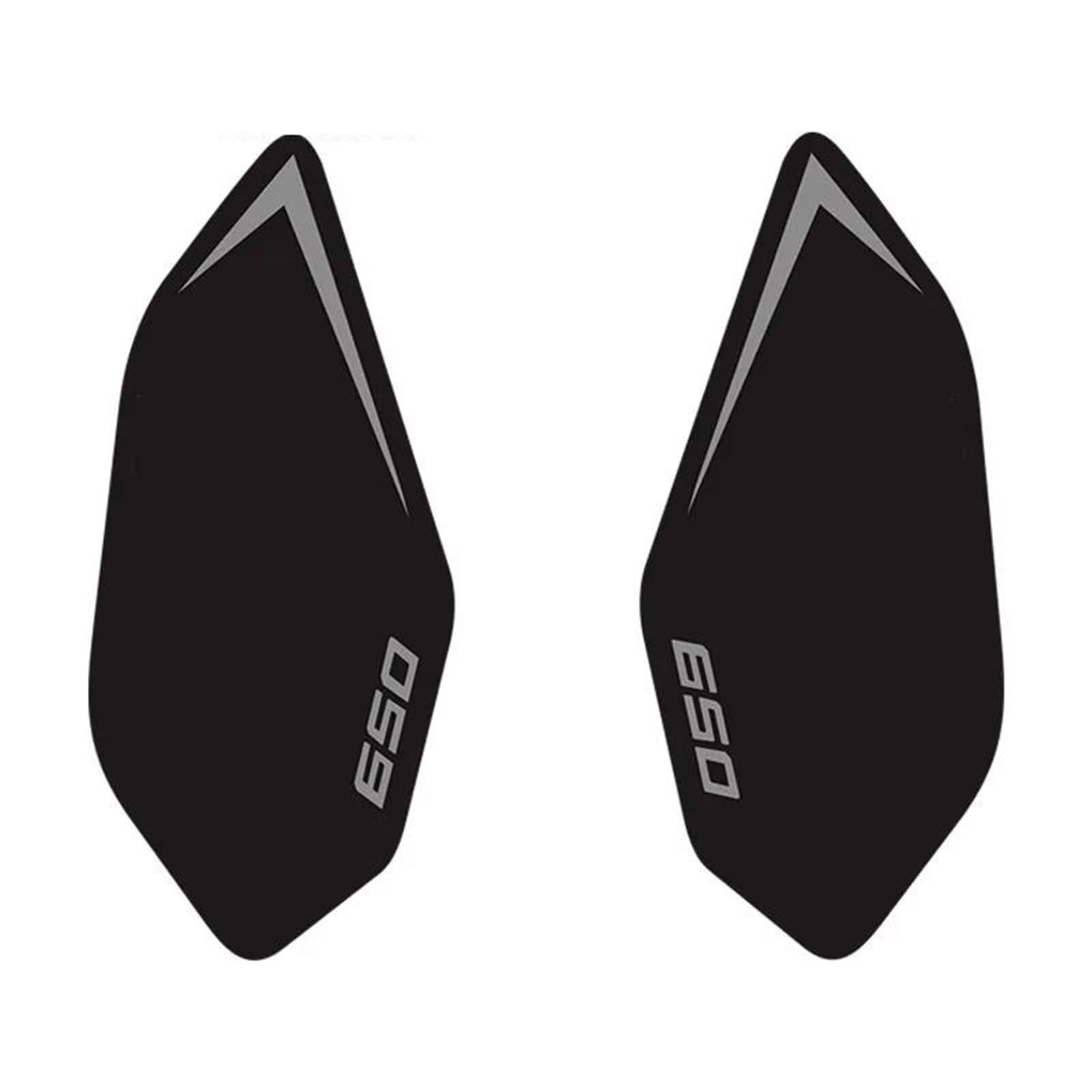 Motorcycle Tank Pad Stickers Side Gas Grip Protector Decal for Kawasaki for Ninja650 for Z650 2018-2025 Streetfighter(Color5)
