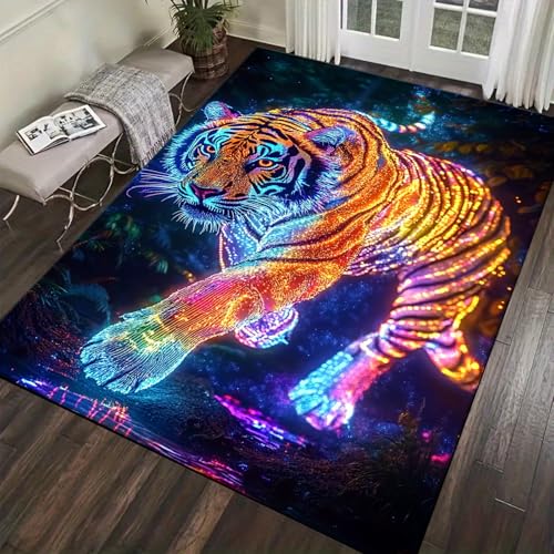 Tapis anti-fatigue poils courts pour une décoration de salon moderne - 7
