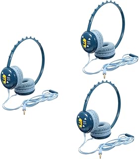 UKCOCO 3Pcs Usando Um Fone De Ouvido Com Fio Fones De Ouvido Fones De Ouvido Com Fio Sobre Os Fones De Ouvido Fone De Ouvido Para Jogos Com Fio Sobre Fones De Ouvido Fones De Ouvido