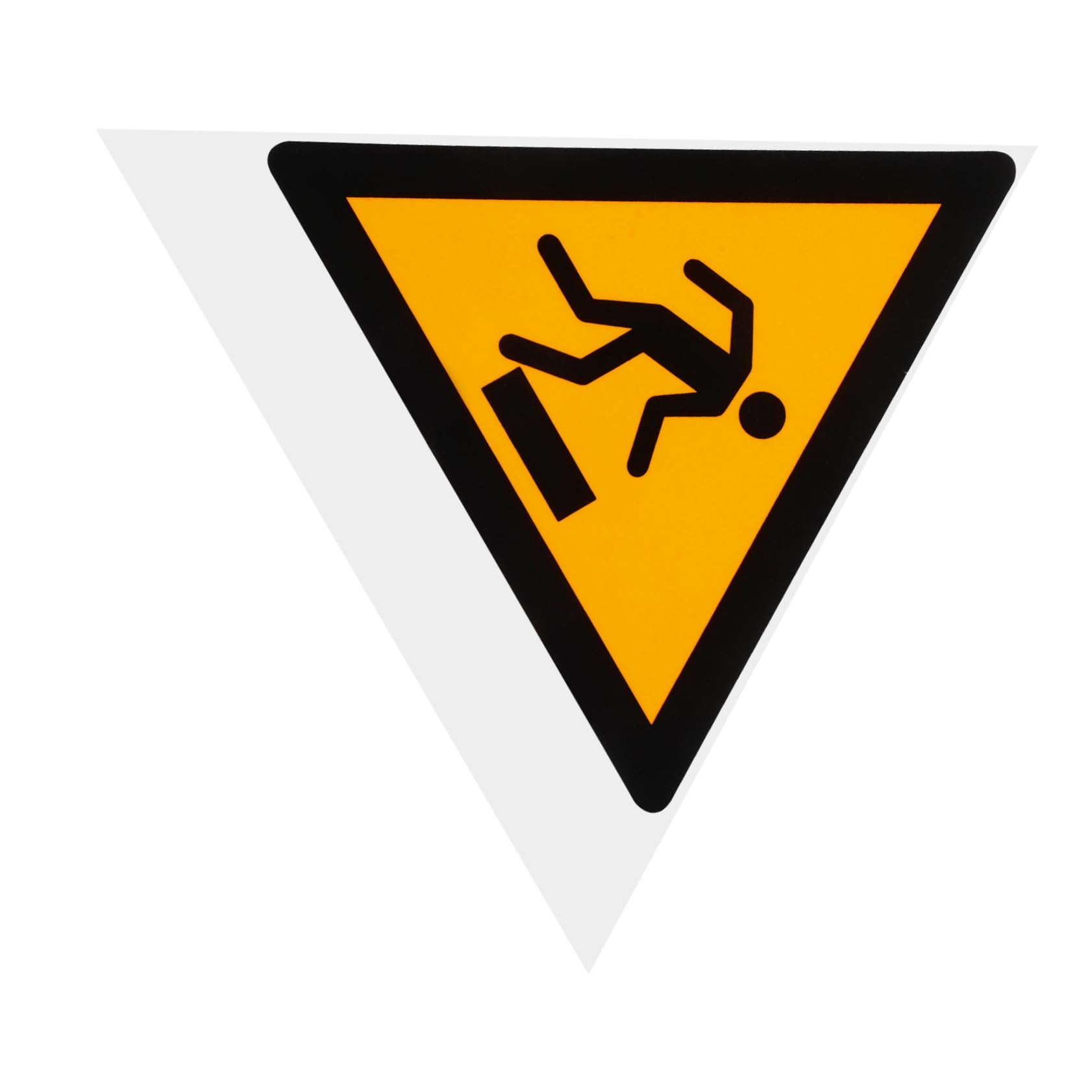 Cabilock Safety Decal Floor Warning Sign Tripping Hazard Alert Adhesive Sticker Indoor/outdoor Use