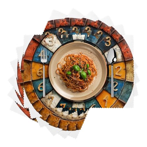 Sets de table résistants à la chaleur et antidérapants x6