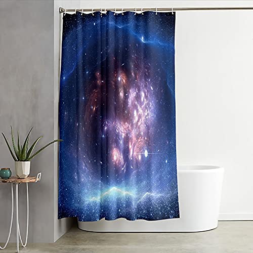Rideau de douche polyester KnSam résistant à l'eau 180x200 pour baignoire propre - 3
