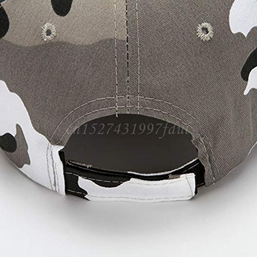 Chapeau de Soleil Casquette De Baseball À Randonnée en Plein Air Unisexe Camouflage Chapeau À Écran Solaire Respirant Respirant