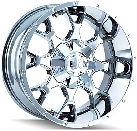 Mayhem Warrior 8015 Wheel with PVD 2 Chrome Finish (20x9"/16x165.1mm)
