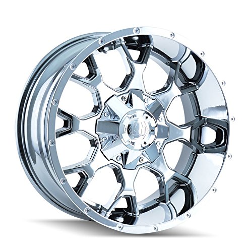 Mayhem Warrior 8015 Wheel With Pvd 2 Chrome Finish (20X9"/16X165.1Mm) #TOP3
