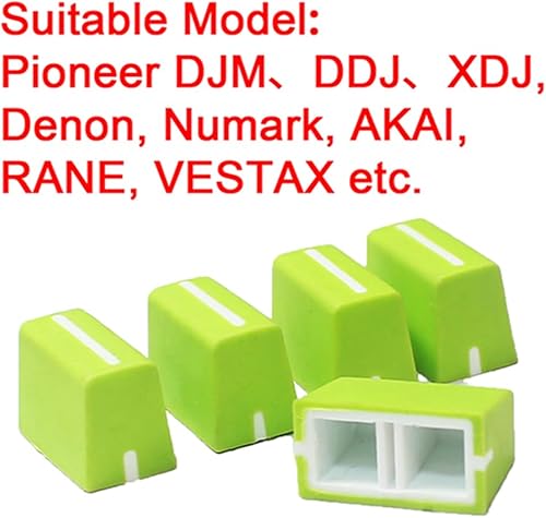 Vista 15 de 5 piezas de perillas universales de repuesto para controlador de DJ, mezclador, consola Pioneer Pioneer DJM, DDJ, XDJ, Denon Numark AKAI RANE VESTAX
