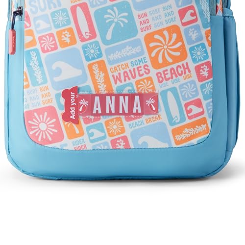 Image of American Tourister Ollie 4.0 Xl 01 G.C.Blu, Extra Large School Backpack, Age 8-12 Years, 3 Compartments,3D Glasses Inside - Atplayunique 32.5 Ltrs Capacity - Girls