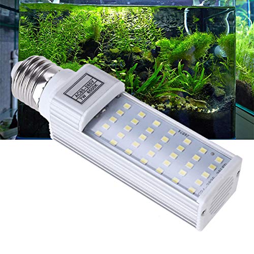 Générique E27 7W 6500K 35 LED Ampoule Blanc Aquarium AC85-265V Aluminium