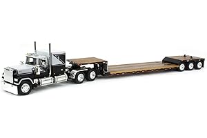 Mack Super-Liner & 60-1669 Fontaine Renegade LXT40 Lowboy with Flip Axle