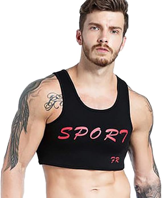 Men's Brace Vest Chest Support Strap Protective Gear Fitness Injury