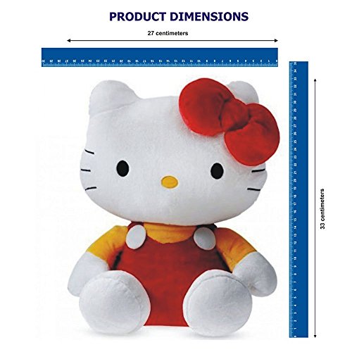 Image of SANA Panda Bear Soft Toy (32cm, Red)