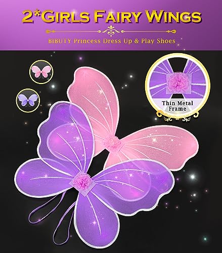 Disfraz completo de princesa para niñas con accesorios miniatura 4