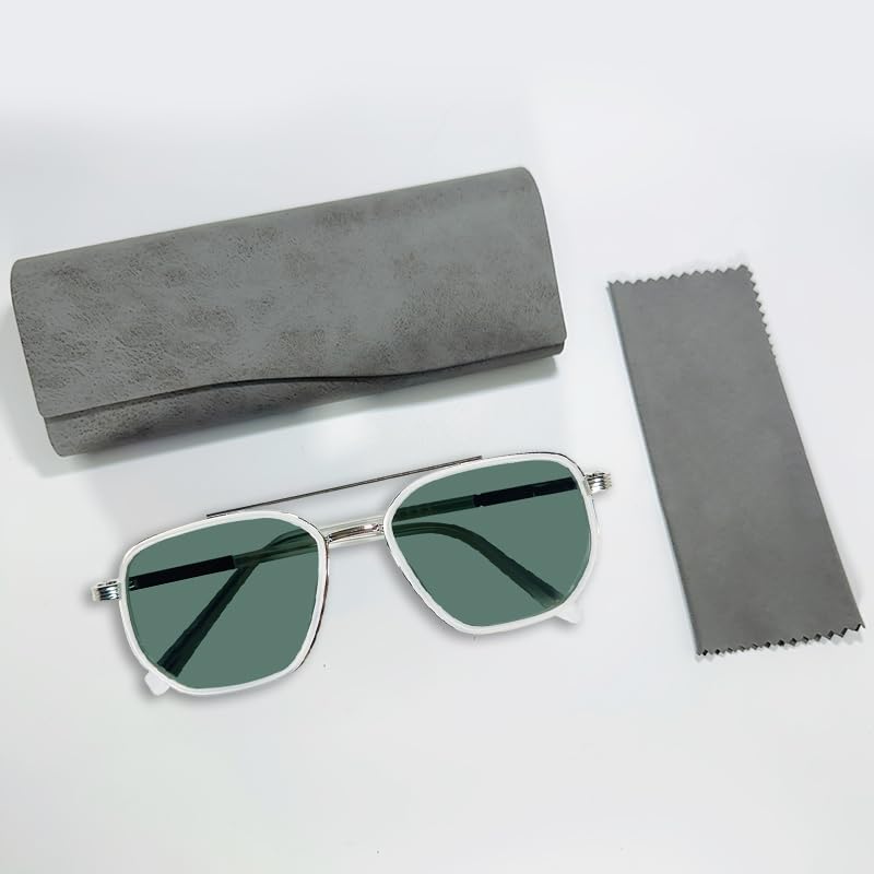Image of Women Sunglasses Polarized UV400 Vintage for Driving HD Retro with Case