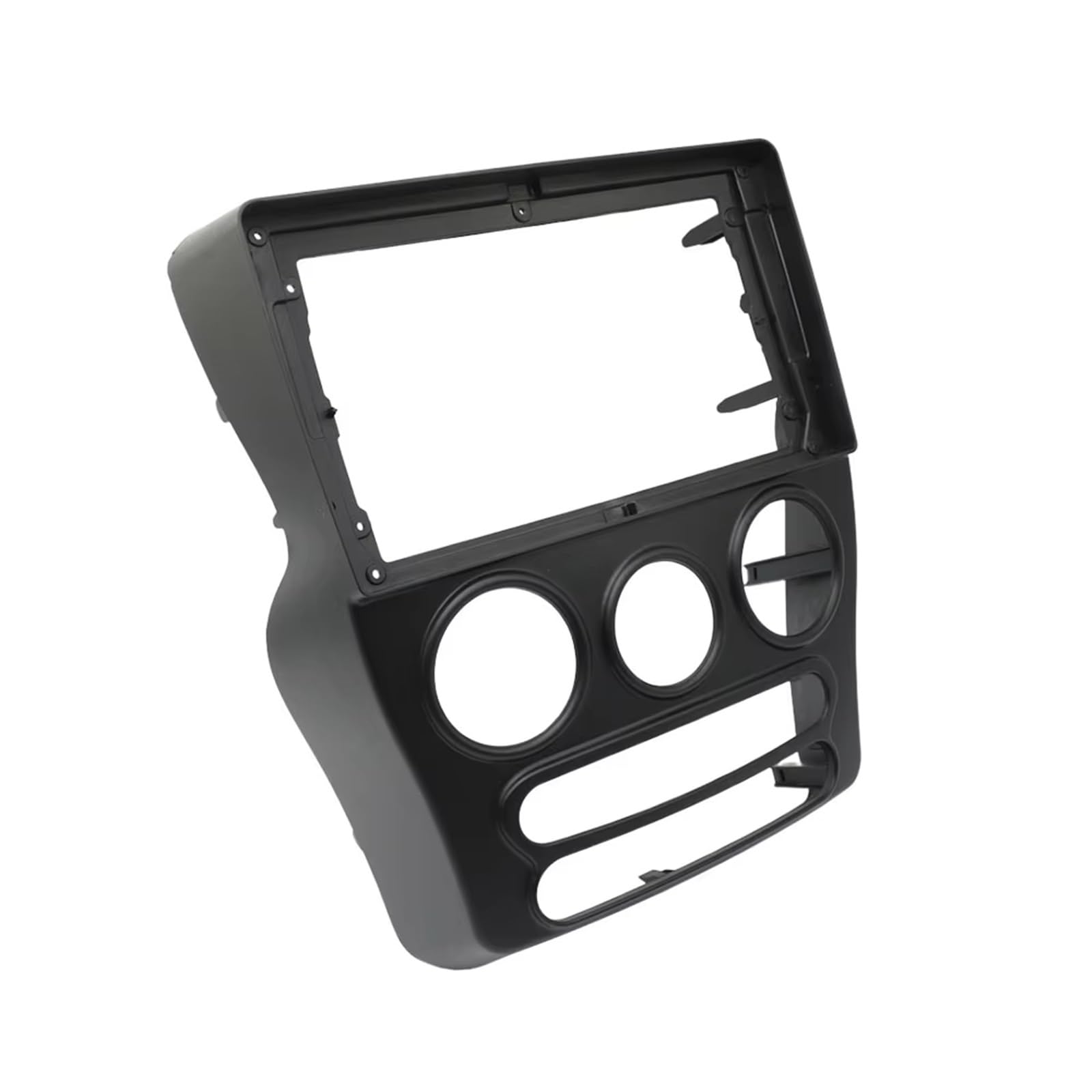 Panel Embellecedor Radio Placa Frontal Audio para Fascia para Chery QQ 2013-2017 9 Pantalla Grande Reproductor 2Din Kit Panel Estéreo Marco Radio para Coche