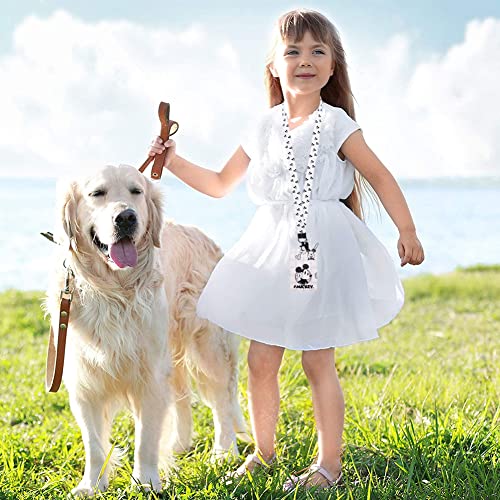 LGQHCE Mickey Lanyard con Porta Carte 2pcs Mickey