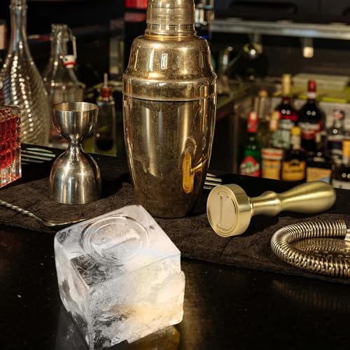 Sello para Cubos de Hielo con Cabeza de Latón y Mango miniatura 2