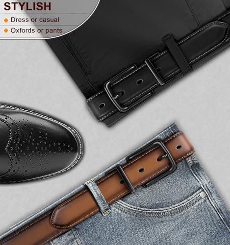 Image of Stretch Belt Men,Bulliant Mens Woven Stretch Braided Belt 1 3 /8