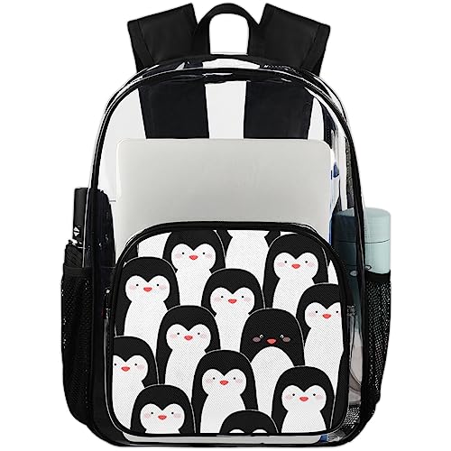Sac à dos transparent PVC imperméable 20.5L pour l'école et la randonnée