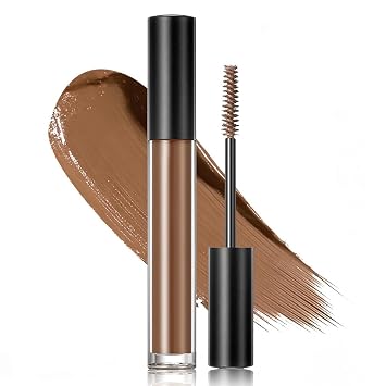 DAGEDA Dark Brown Eyebrow Setting Gel, Waterproof Brow Fix Gel, Non-sticky