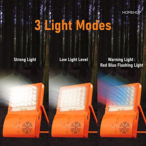 Homehop Solar led Lights for Home Outdoor Indoor Garden Emergency Portable Rechargeable Waterproof Camping lamp with Mobile Charging , Bluetooth Speaker