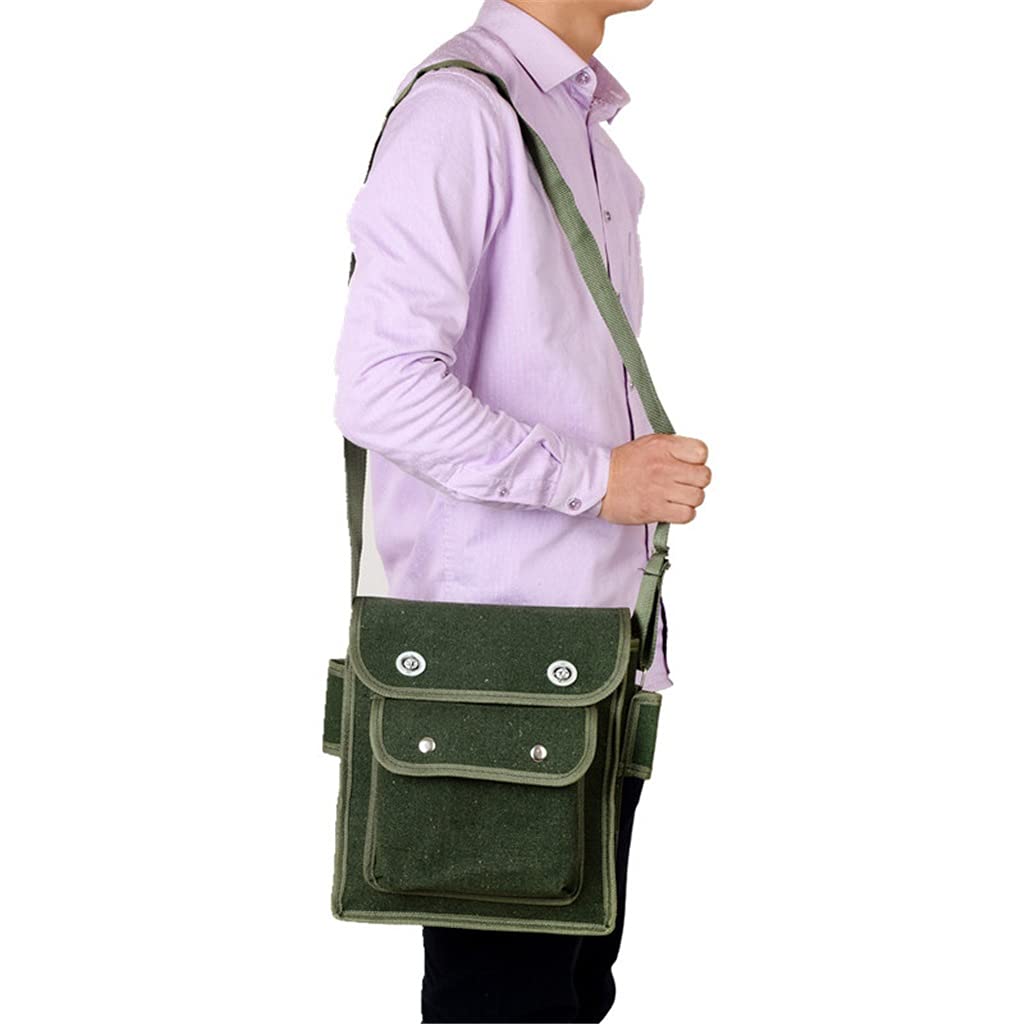 HEN--Sac à Outils électricien En Toile épaisse, Grande Capacité