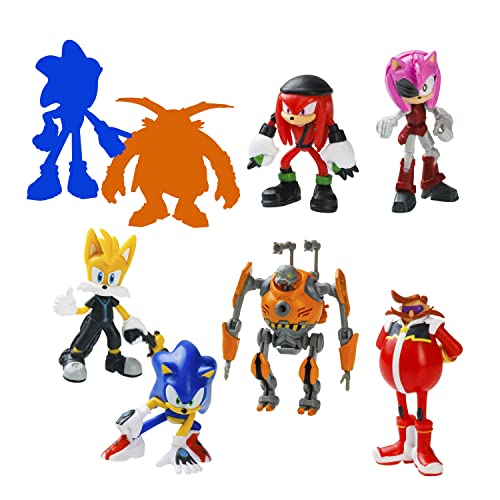 Figuras Sonic Prime Pack de 8 Bizak Juguetes Infantiles Surtido 2 Caja de Colección