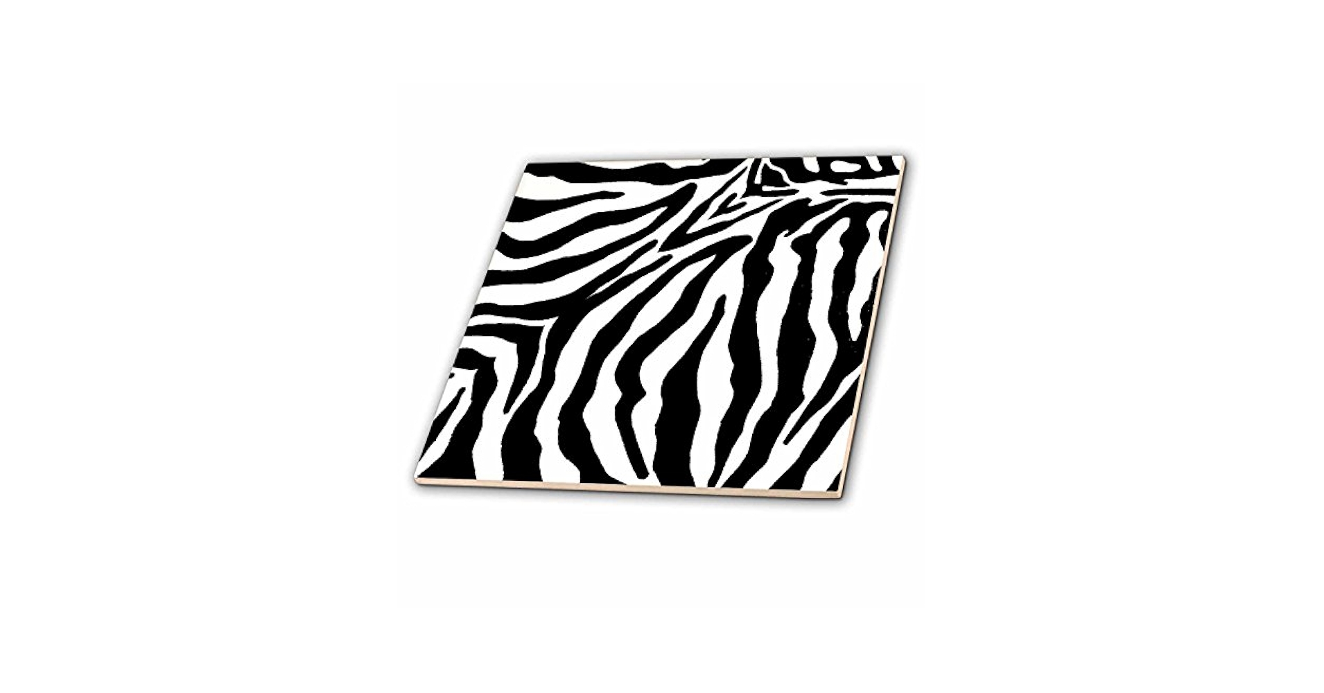 Amazon.com: 3dRose ct_25741_4 Black and White Zebra Print Ii