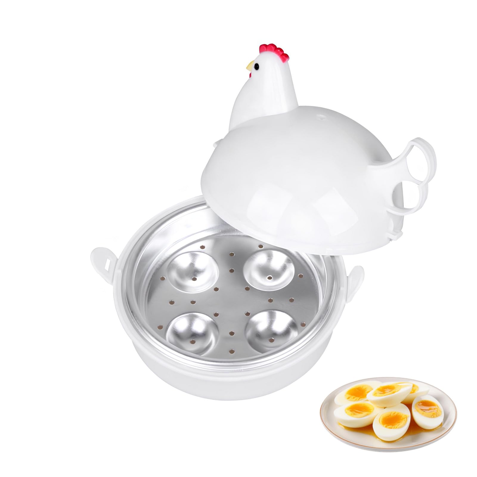 Mikrowellen Eierkocher - Für Perfekte Weiche Oder Harte Eier In Minuten