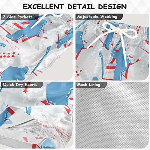 Hockey Boys Swim Trunks Toddler Boy Swim Board Shorts Swimwear Kids Beach Swimsuit Bathing Suits3