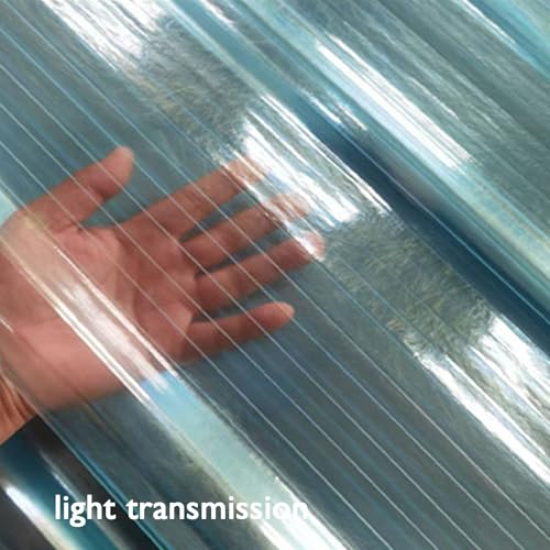 Plaque de toiture en plastique ondulé haute résistance durable