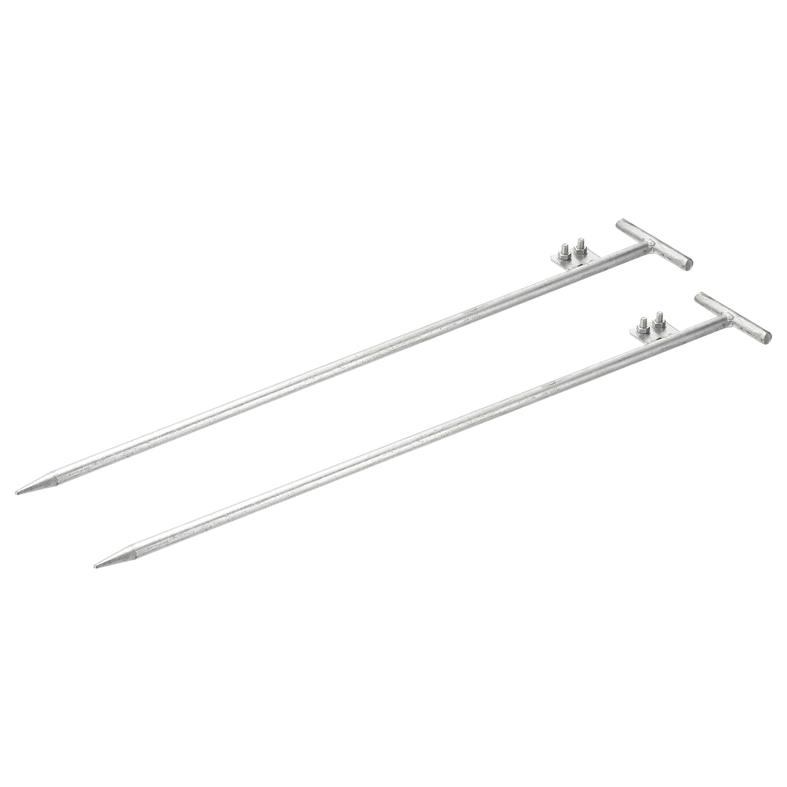QUARKZMAN Palo Terra Freddo Zincato Messa a Terra 2.6ft 2pz
