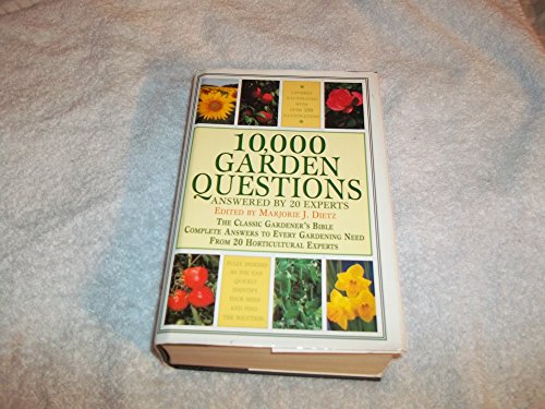 10,000 Garden Questions Answered by 20 Experts 1568651651 Book Cover
