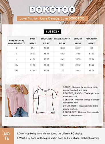 Dokotoo Womens Ladies 2023 Summer Sexy Lace Round Neck Short Sleeve Pom Pom Boho Shirts Cute Casual Loose Solid Chiffon Blouses For Women Tops Black Xxl #TOP5