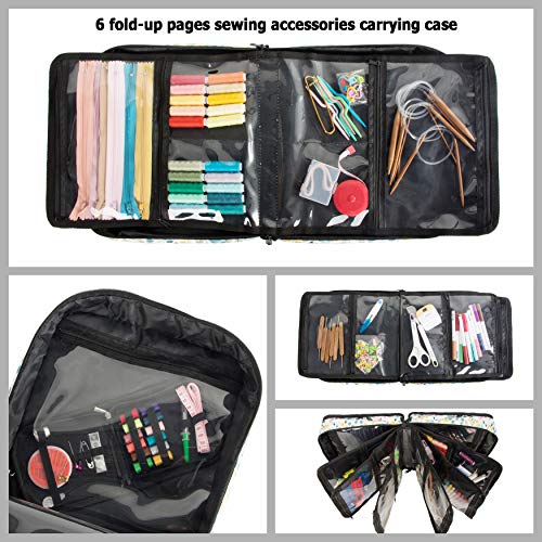 Image of PACMAXI Sewing Accessories Storage Carrying Bag, Knitting, Craft Tools