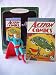 Hallmark Keepsake Ornament Superman Commemorative Edition Ornament Set of 2 Miniature (1998) QXM4313