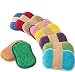 Produktbild 5 Pcs Küche antihaft öl scheuerschwamm öl Reinigungstuch waschlappen zu waschen Tuch Handtuch Pinsel schüssel Tuch SchwammZufällige Farbe