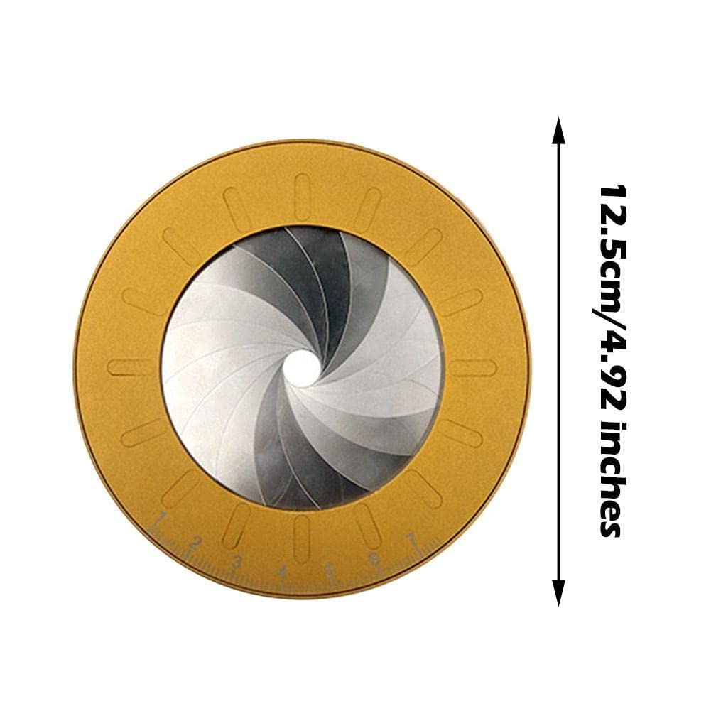 Règle de dessin circulaire réglable, outil de dessin de cercle, règle ronde de mesure 2023, Me Compass professionnel en métal extensible