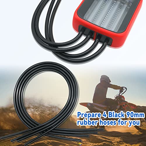 Universal 4-Cylinder 3-Cylinder 2-Cylinder Carburetor Synchronizer For Motorcycle, Carb Balancer Synchronization Gauge #TOP5