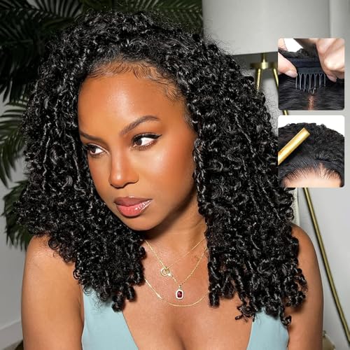 Burmese Curly Half Wig Drawstring