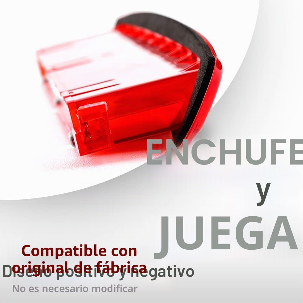 Lente Roja LED Rojo 3ª Tercera Luz de Freno Para Seat Ibiza 6J 6P Leon MK2 Luz de Parada de Montaje Alto Central Trasera Tercera Luz de Freno Adicional OEM#:6J0945097A 6J0945097B