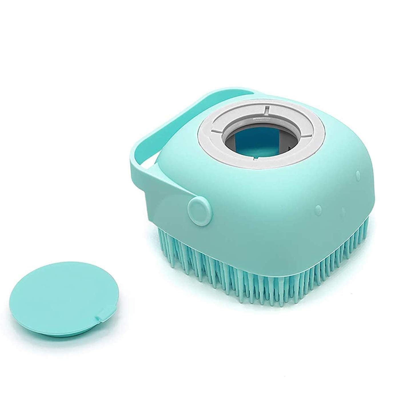 Soft Silicone Bath Brush with Hooks – Gentle Baby Shower Scrubber, Skin Massager, Scalp Cleaner & Body Wash Brush – Hygienic, Durable, Non-Slip Silicone Scrubber 1PCS-image-33