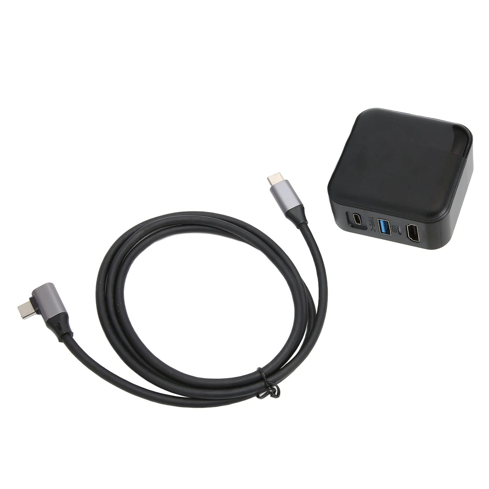 Switch Dock Caricabatterie Adattatore TV Dock 3 in 1 Caricabatterie 4K 39 W PD Carica Rapida Interfaccia multimediale HD Uscita 100‑240 V(EU Plug)