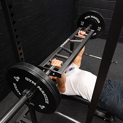 GYM MASTER Olympic Multi Grip Football | Swiss Bar in Gunmetal - Image 6