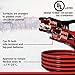 CARTMAN 4 Gauge 20 Feet Jumper Cables UL-Listed Heavy Duty Booster Cables with EVA Carry Bag for Car, SUV and Pickup Trucks