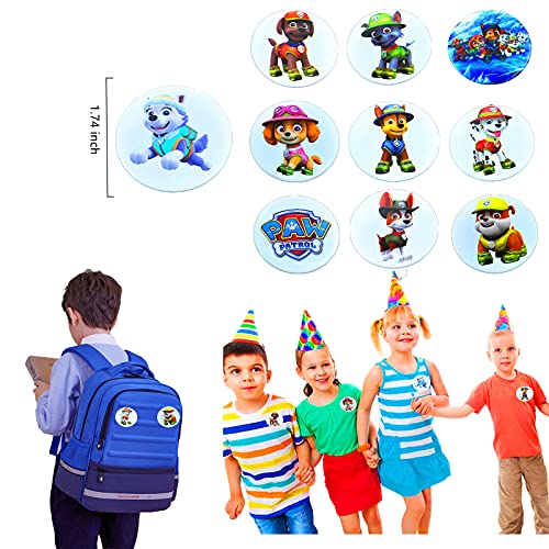 144 peças de lembrancinhas de festa de aniversário da Patrulha Canina, presente de festa de pinata,