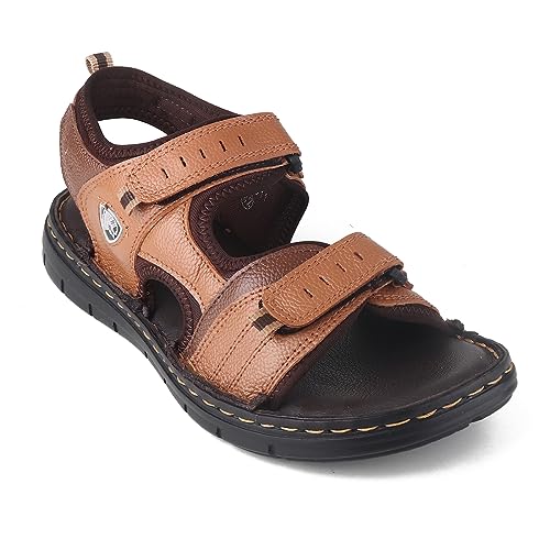 Image of Red Chief Genuine Leather Casual Slip-On Sandal for Men | RC3911