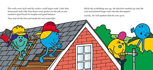 Mr. Men Little Miss: Busy Builders: Join Mr Happy on the construction site in this funny illustrated